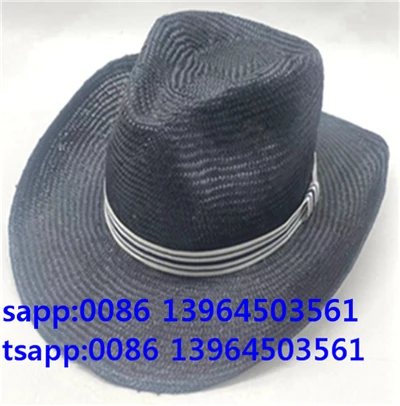 Topi Panama Luaran Topi Fedora Hitam Untuk Lelaki