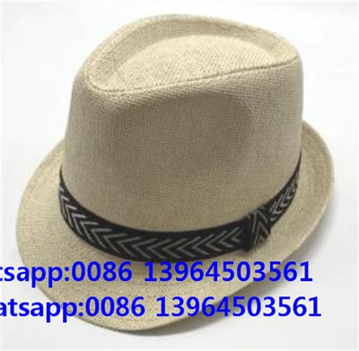 Wanita Lelaki Fedora Beach Hat