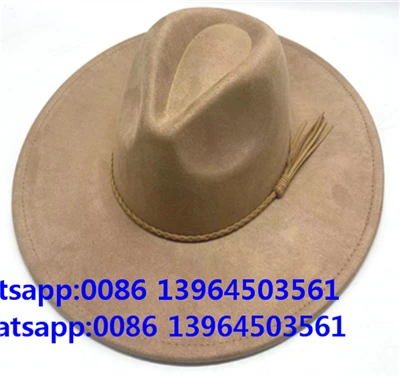 Topi Koboi Barat Suede Vegan