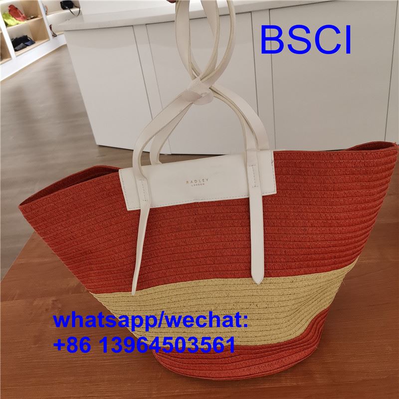 Beg Pantai Straw Besar Tahan Lama