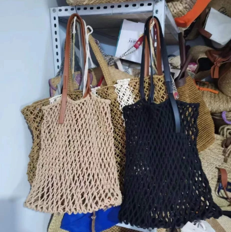Beg Pantai Wanita Kain Hollow Hollow
