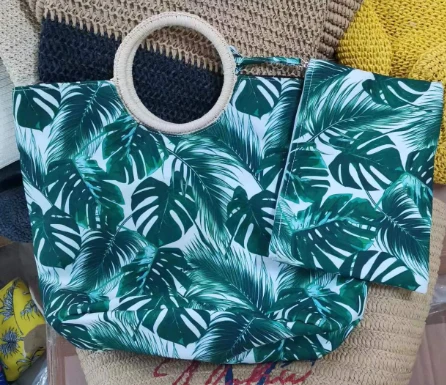 Beg Pantai Wanita Tropika Satu Set