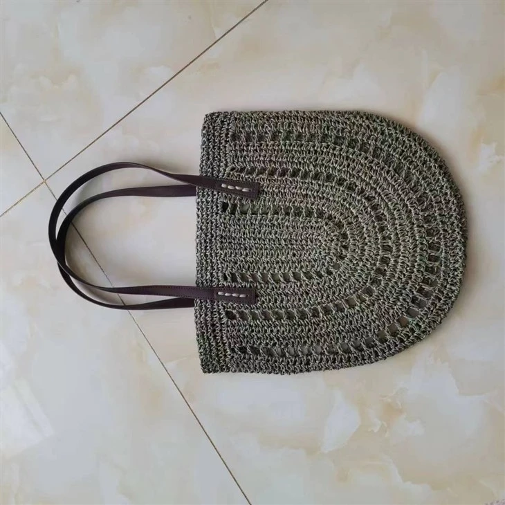 Beg Tote Tenunan Tangan Besar Fesyen