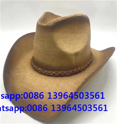 Topi Tuan-tuan Topi Koboi Jerami Topi Pantai Luar