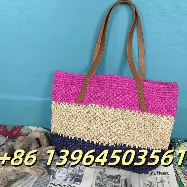 Beg tote madagascar raffia