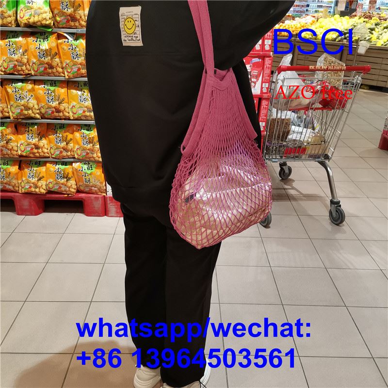 Net Mesh Penyu Bag String Beli-belah Beg