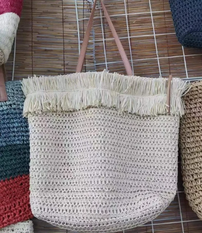 Beg Wanita Beli-belah Beidge Stitched Tassels