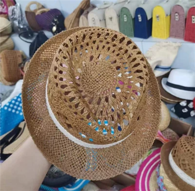 Topi Musim Panas Berongga Kertas Bernafas