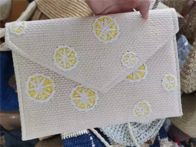 Beg Clutch Wanita Sulaman Kertas