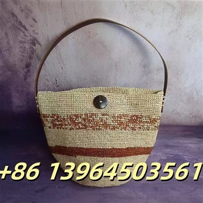 Beg Raffia Bahu Tenah Tangan