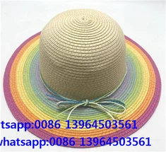 Topi Pantai Musim Panas Kertas Jerami Untuk Perempuan