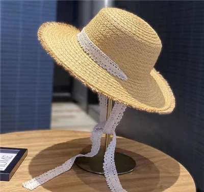 Tenunan Topi Matahari Percutian Musim Panas