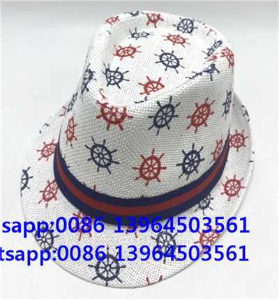 Lukisan Kompas Topi Fedora