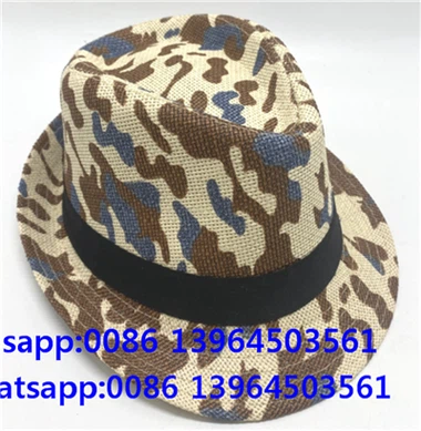 Topi Spot Deco Fedora Brim Pendek
