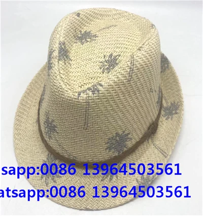 Topi Atas Fedora Uniseks yang bergaya