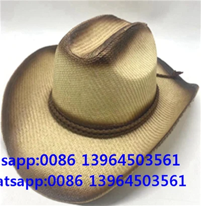 Topi Koboi Jerami Gaya Uniseks Jazz
