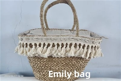 Beg raffia wanita direka