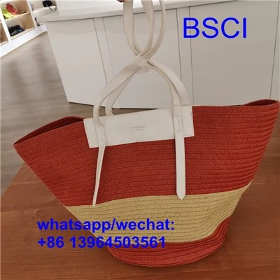 Beg Pantai Straw Besar Tahan Lama