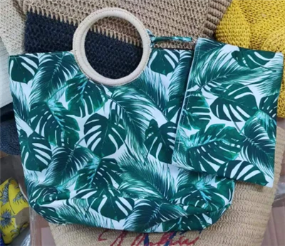 Beg Pantai Wanita Tropika Satu Set