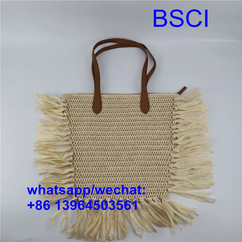 Beg Pantai Straw Musim Panas